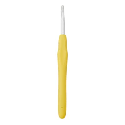 Ergonomic Aluminum Crochet Hook by Loops & Threads® image