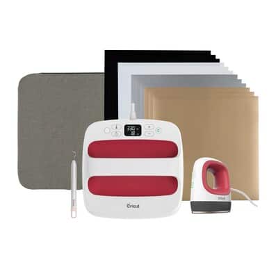 E*n様 Cricut EasyPress 2 ホワイト/レッド Prensa Térmica Easy Press 2 - Vermelha- Cricut - 22,8x22,8cm