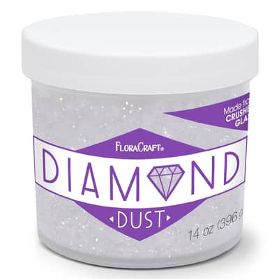 FloraCraft® Diamond Dust Glitter Clear image