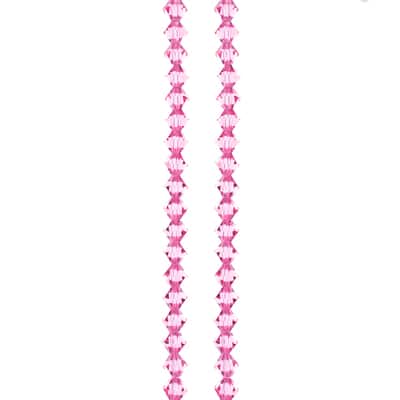Preciosa Glass Crystal Bicone Beads, 4mm by Bead Landing™ image