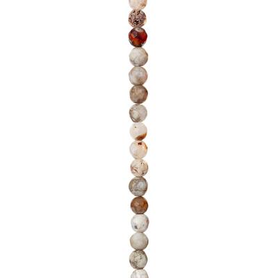 Natural Agate Round Beads, 6mm by Bead Landing™ image