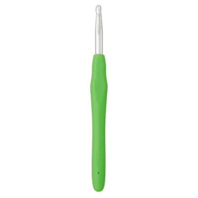 Ergonomic Aluminum Crochet Hook by Loops & Threads® image