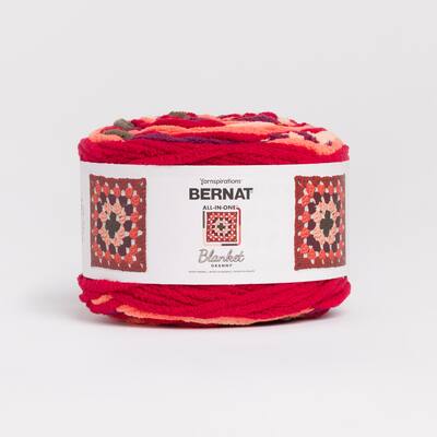 Red Heart® All in One™ Granny Square™ Yarn, Color: Hot Stuff
