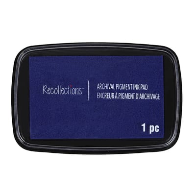 Archival Pigment Ink Pad by Recollections™, Color: Royal Blue | Michaels