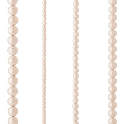 Light Pink Glass Pearl Round Beads by Bead Landing™