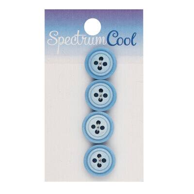 Boutons à quatre trous de 16 mm Spectrum Cool, 4 unités | Michaels