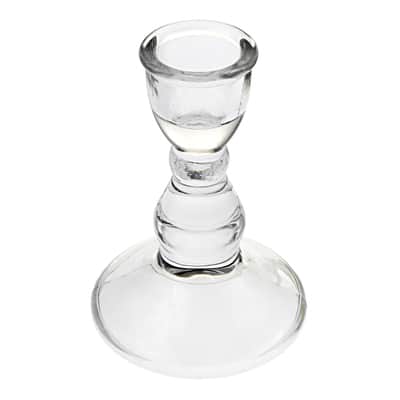 3.5" Glass Taper Candle Holder by Ashland® image