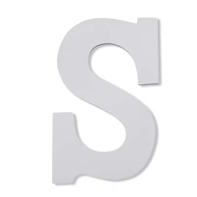9" White MDF Whimsy Letter by Make Market® image