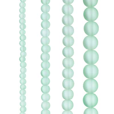 Matte Glass Round Beads by Bead Landing™ image