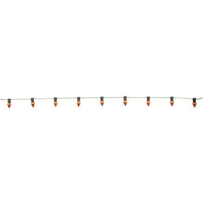 Mini 1yd. Orange Light Bulb Garland by Ashland® image