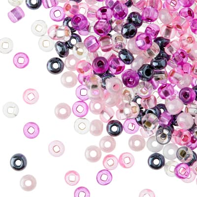John Bead Czech Glass Seed Beads Mix, 6/0 image