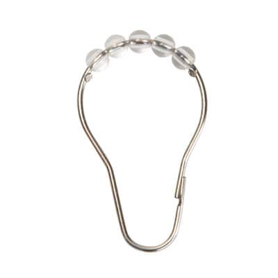 Bath Bliss Clear 12 Piece Shower Curtain Rings | Michaels