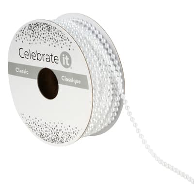 3mm x 10yd. Pearl Trim Cording by Celebrate It®