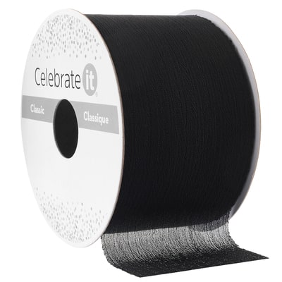 2" x 3yd. Crinkle Chiffon Ribbon by Celebrate It® Classic image