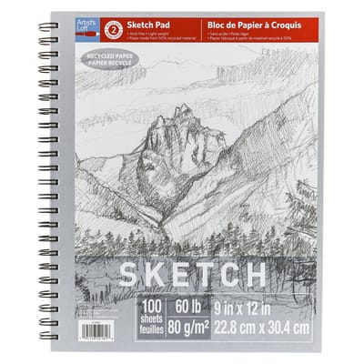 Recycled Sketch Paper Pad by Artist's Loft™