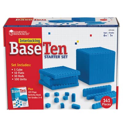 Learning Resources® Interlocking Base Ten: Starter Set | Michaels