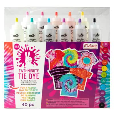 Tulip® 40 Piece Two-Minute Tie Dye® Kit image