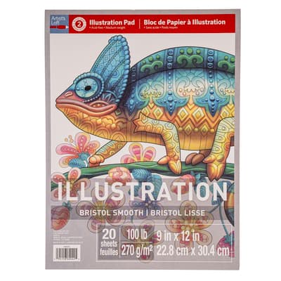 Bristol Smooth Illustration Pad by Artist's Loft™, 9" x 12"