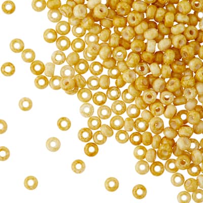 John Bead Czech Glass Seed Beads, 8/0