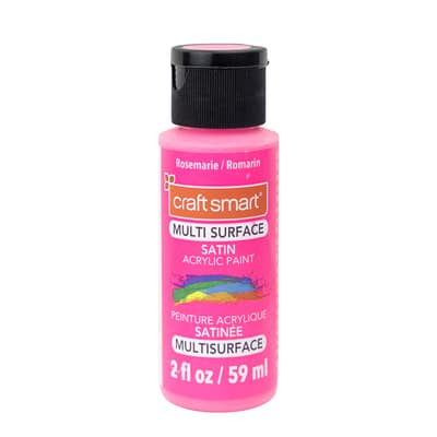 2oz. Multi-Surface Premium Satin Acrylic Paint by Craft Smart® image