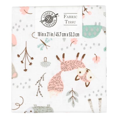 Forest Friends Cotton Fabric by Loops & Threads™ image