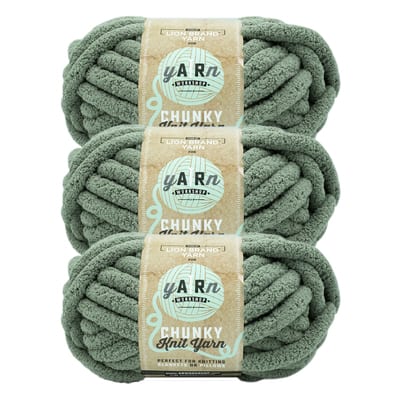 3 Pack Lion Brand® Yarn Workshop Chunky Knit Yarn