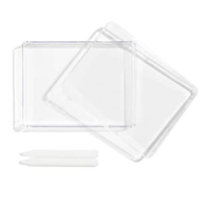 Crystal Storage Box with Wax Crayons by Bead Landing™ image