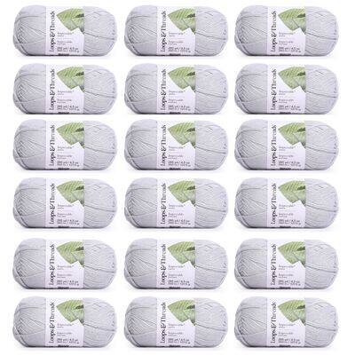 Buy in Bulk - 18 Pack: Impeccable® Solid Yarn by Loops & Threads ...