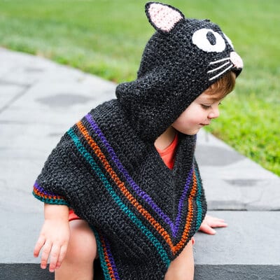 Lion Brand® DIY Glow® & Heartland® Little Critter Crochet Hooded