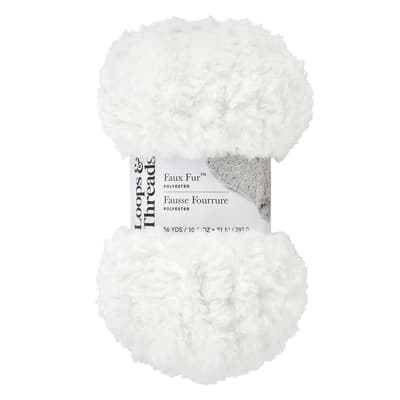 Faux Fur™ Yarn by Loops & Threads®